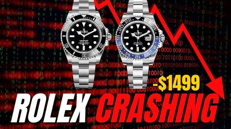 rolex market crashing|why are Rolex watches down.